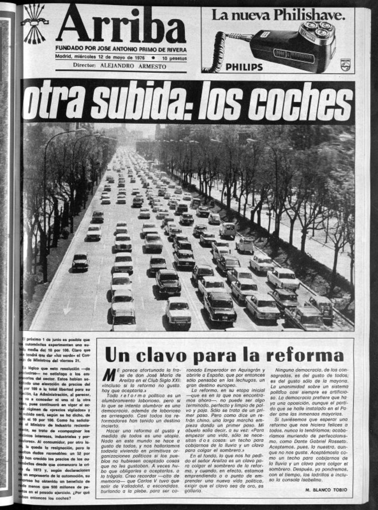 Miniatura de Arriba del 12 de mayo de 1976