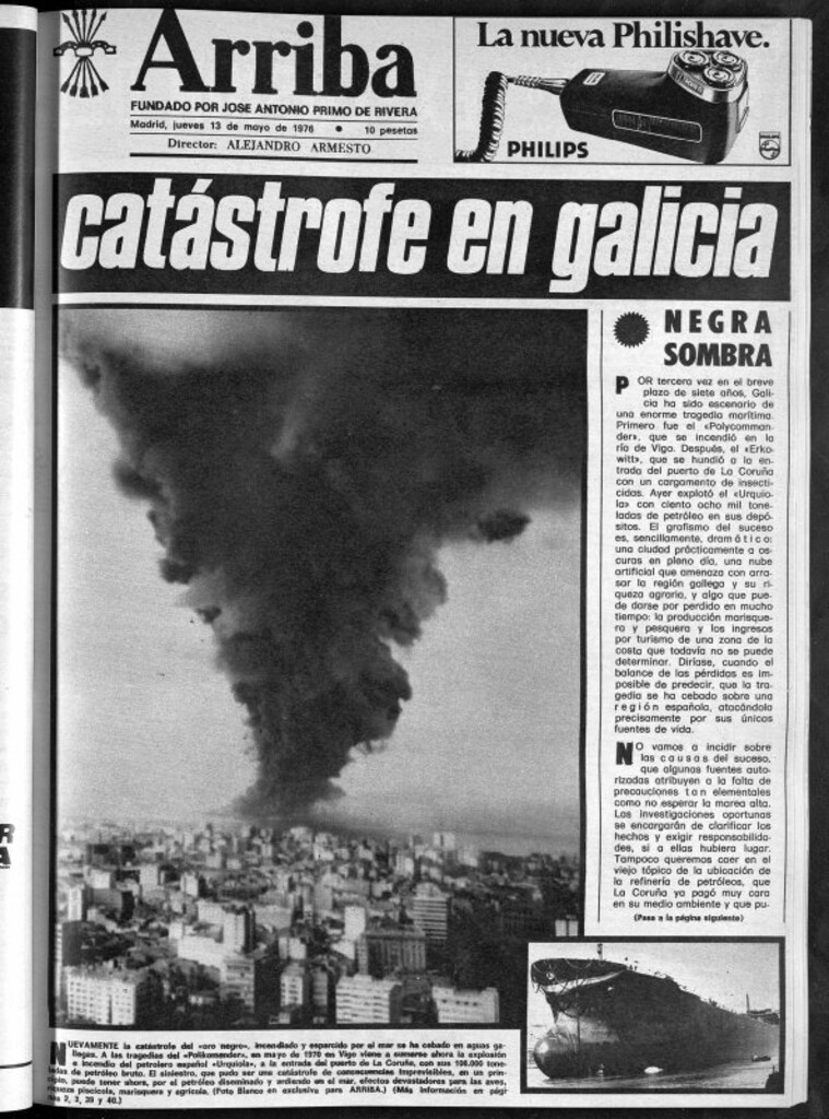 Miniatura de Arriba del 13 de mayo de 1976