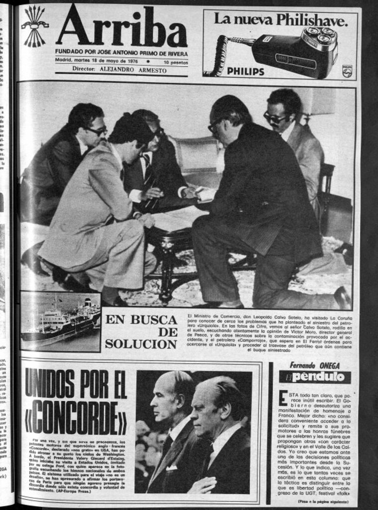 Miniatura de Arriba del 18 de mayo de 1976