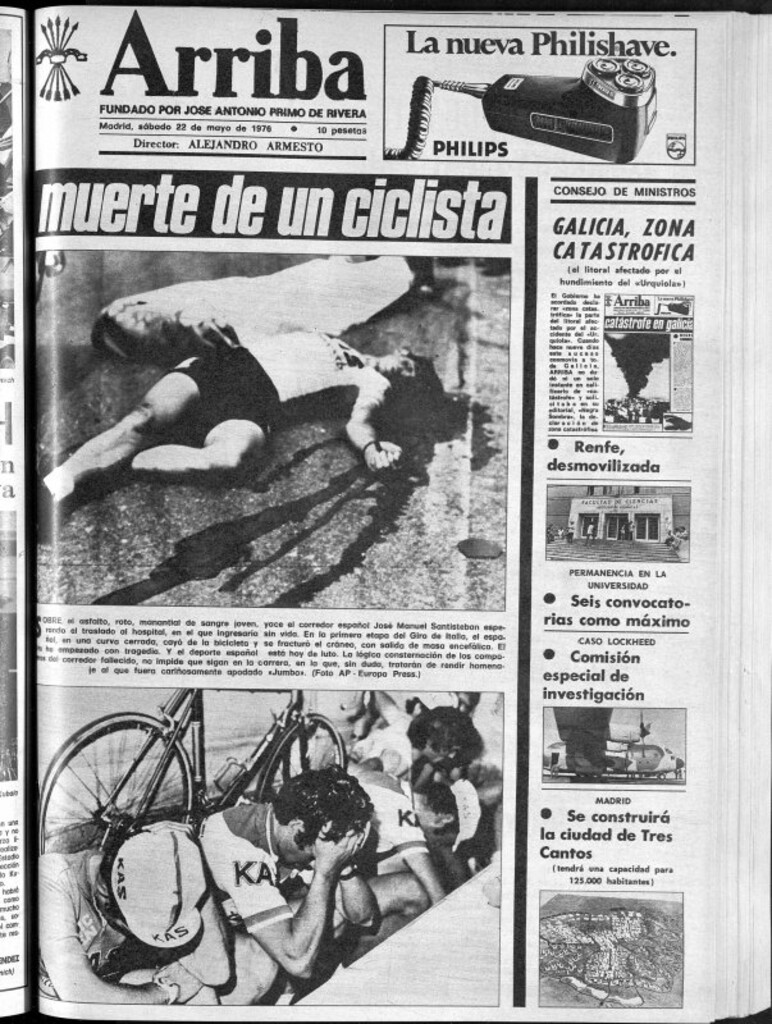 Miniatura de Arriba del 22 de mayo de 1976