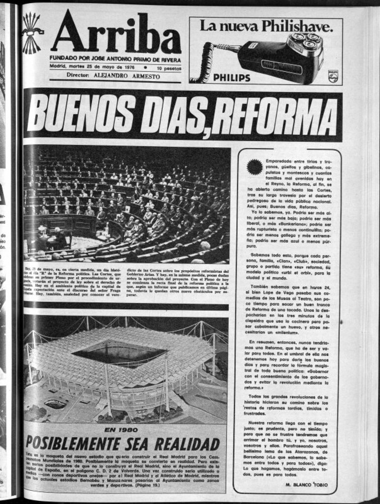 Miniatura de Arriba del 25 de mayo de 1976