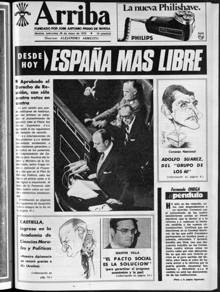 Miniatura de Arriba del 26 de mayo de 1976