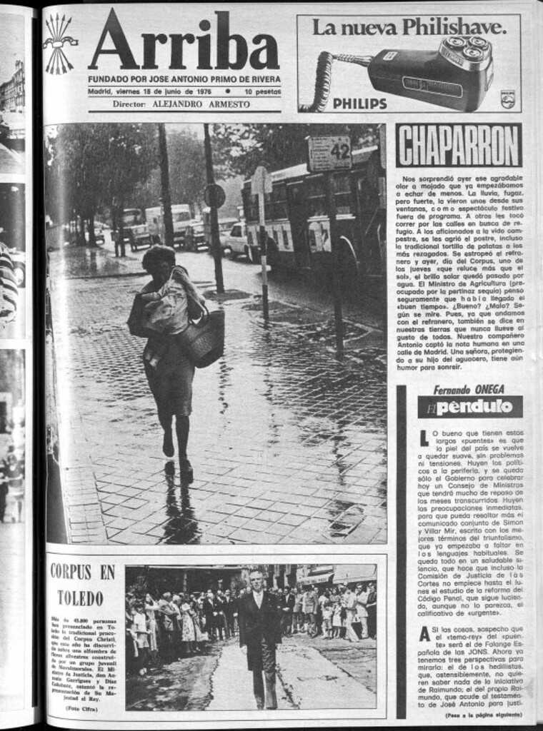 Miniatura de Arriba del 18 de junio de 1976