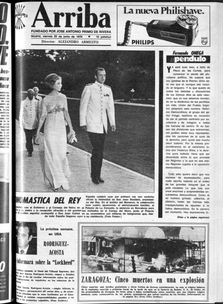 Miniatura de Arriba del 25 de junio de 1976