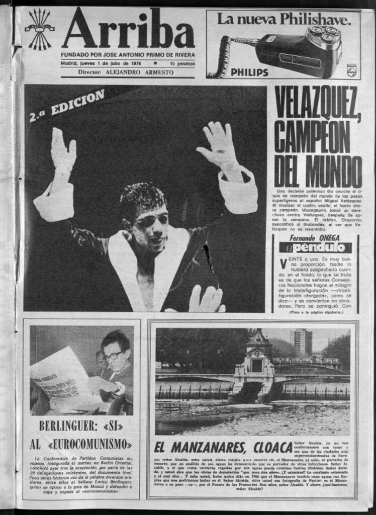 Miniatura de Arriba del 1 de julio de 1976