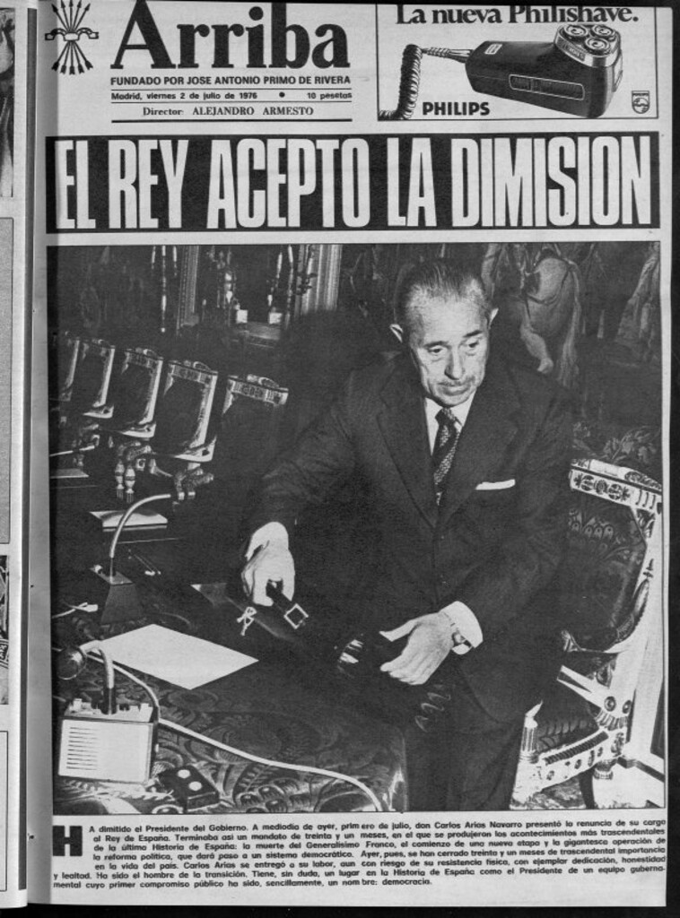 Miniatura de Arriba del 2 de julio de 1976