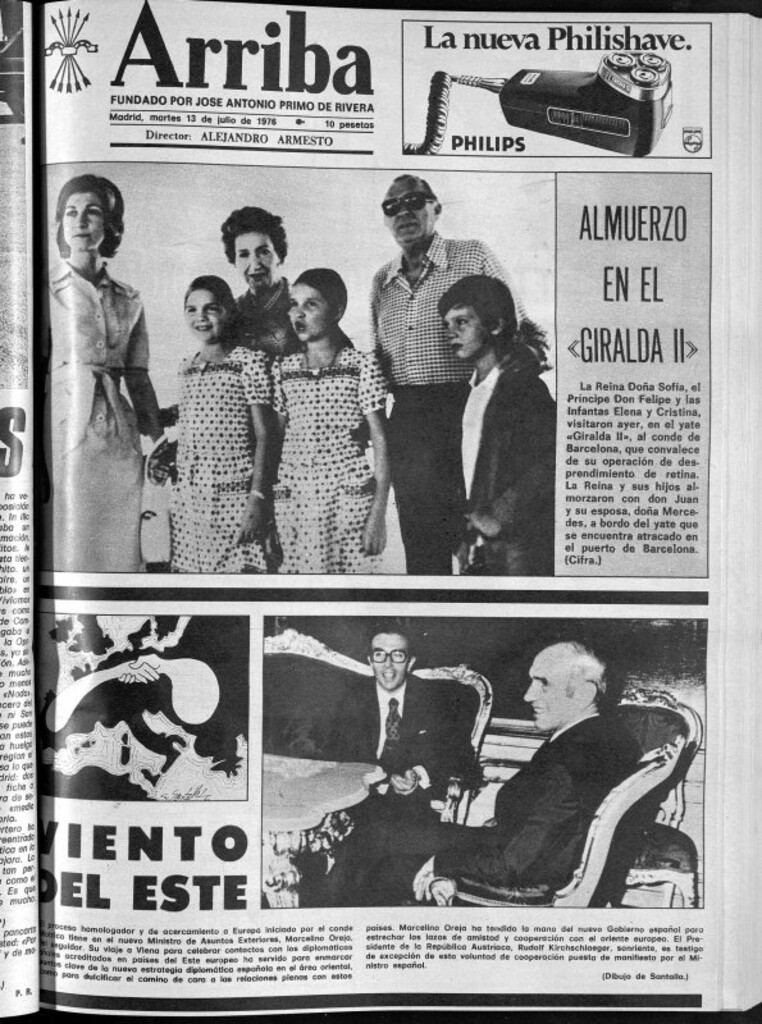 Miniatura de Arriba del 13 de julio de 1976