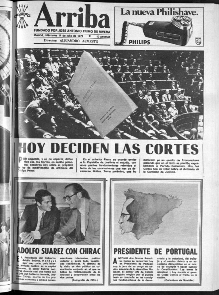 Miniatura de Arriba del 14 de julio de 1976