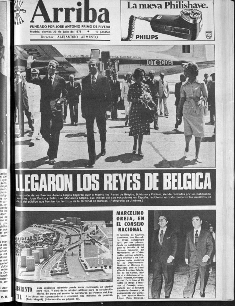 Miniatura de Arriba del 23 de julio de 1976