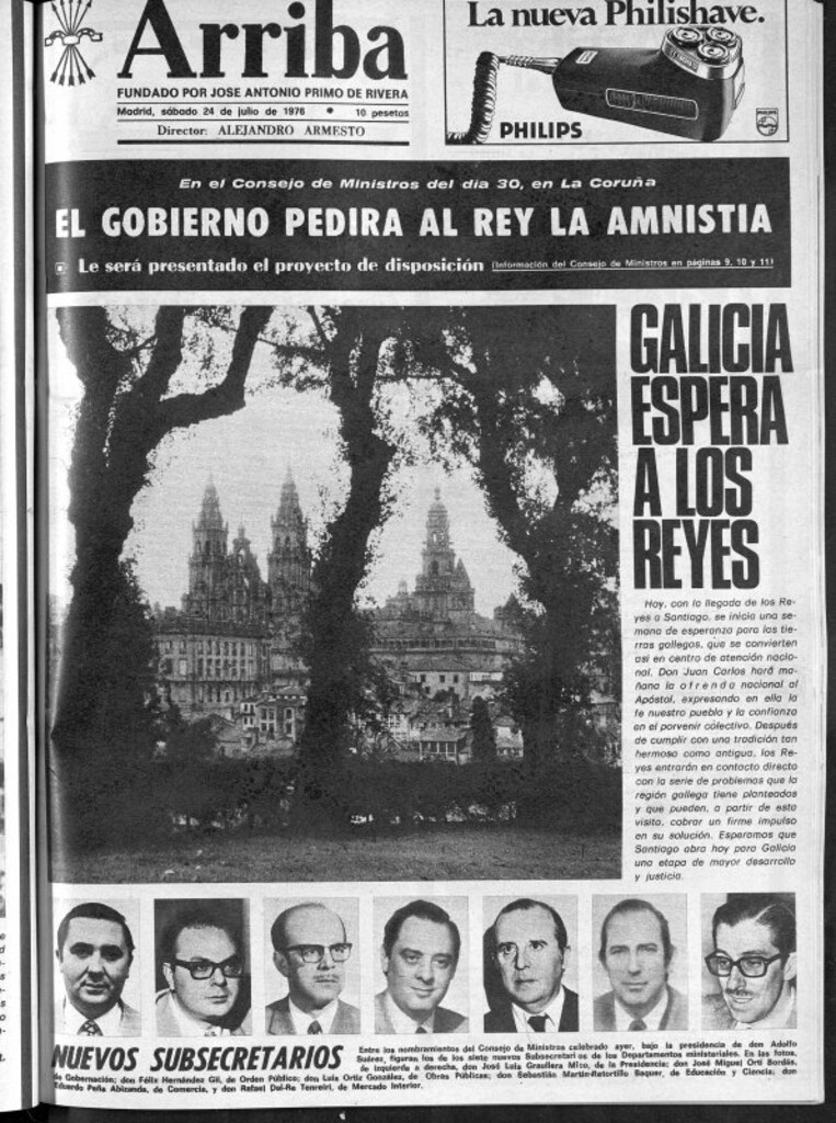 Miniatura de Arriba del 24 de julio de 1976