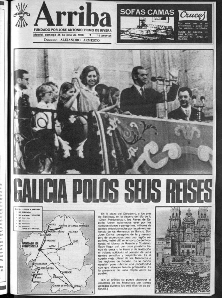 Miniatura de Arriba del 25 de julio de 1976