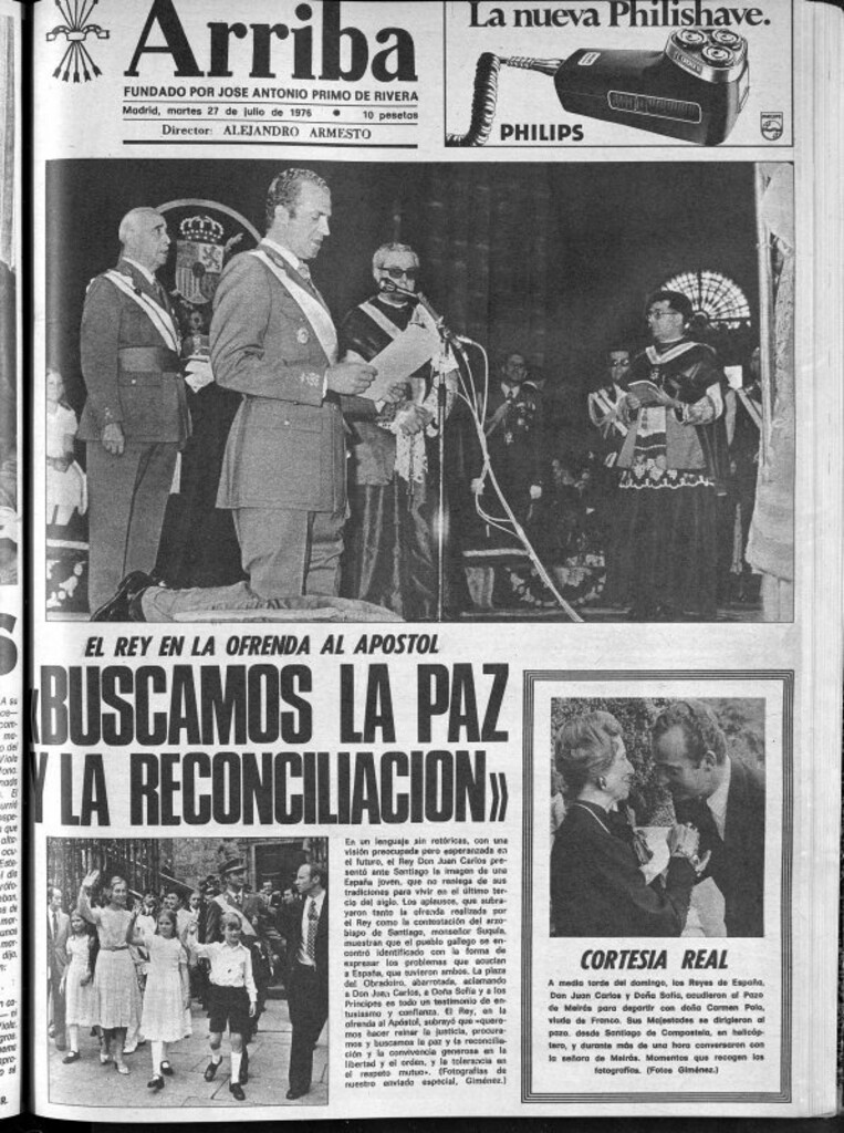 Miniatura de Arriba del 27 de julio de 1976