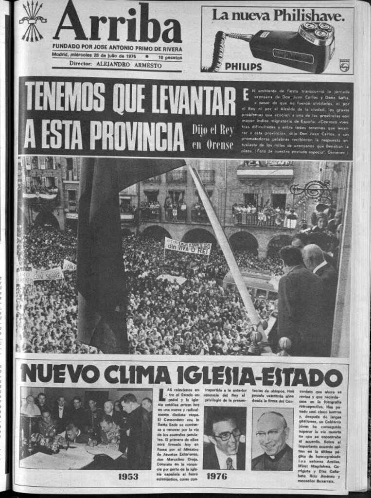 Miniatura de Arriba del 28 de julio de 1976