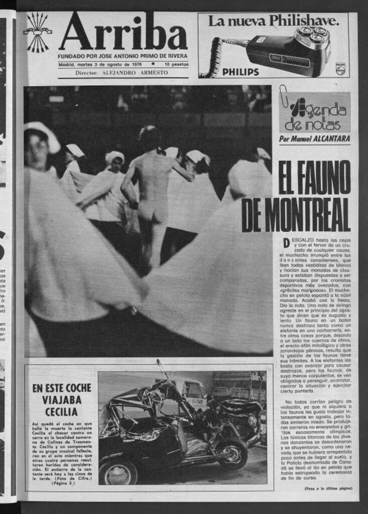 Miniatura de Arriba del 3 de agosto de 1976