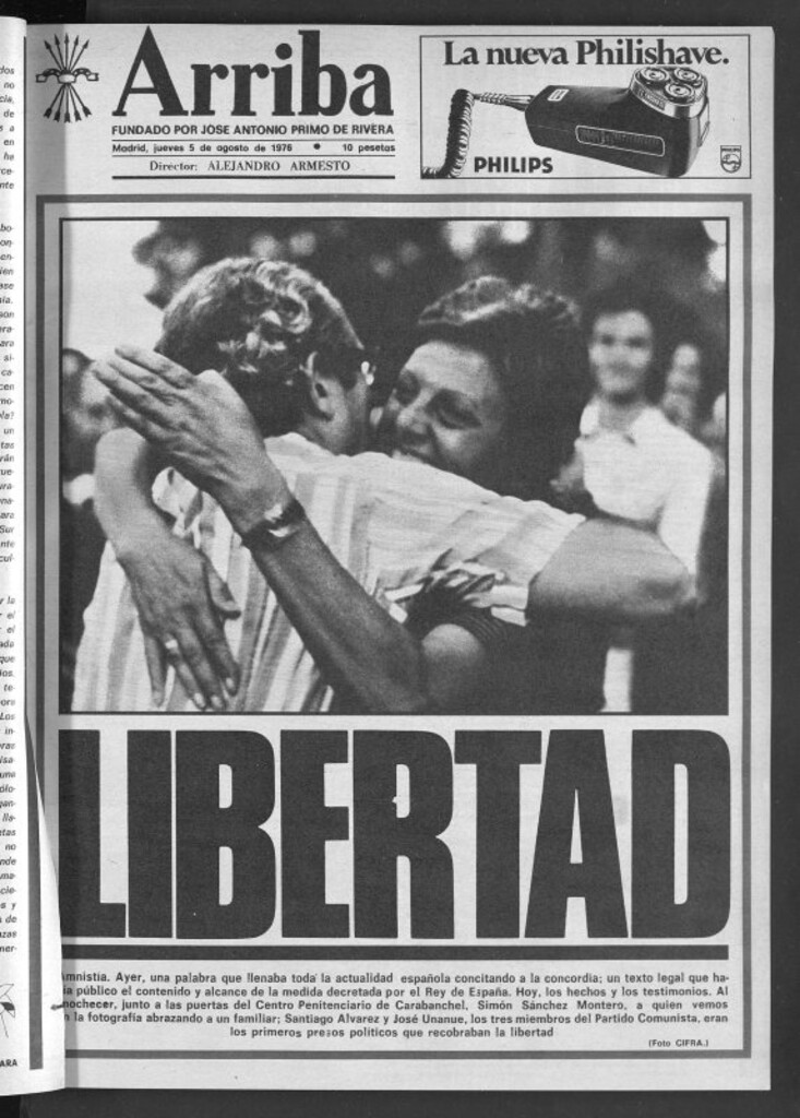 Miniatura de Arriba del 5 de agosto de 1976