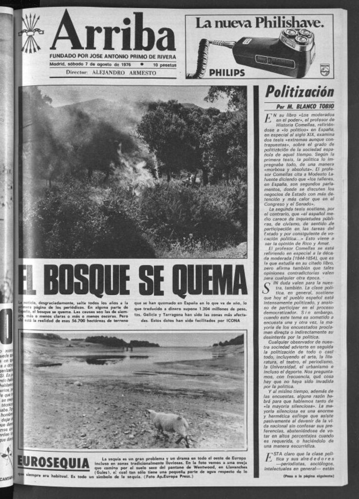 Miniatura de Arriba del 7 de agosto de 1976