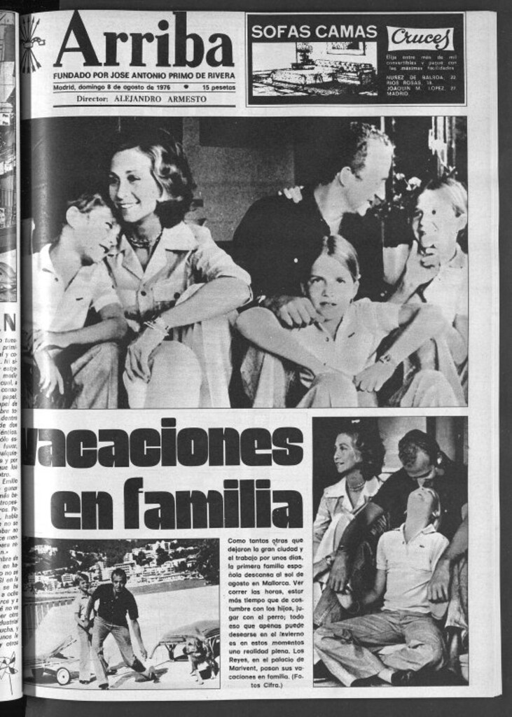 Miniatura de Arriba del 8 de agosto de 1976