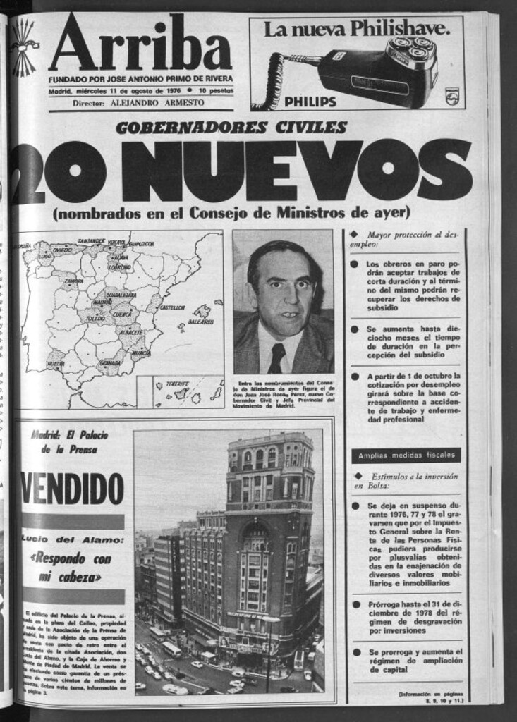 Miniatura de Arriba del 11 de agosto de 1976