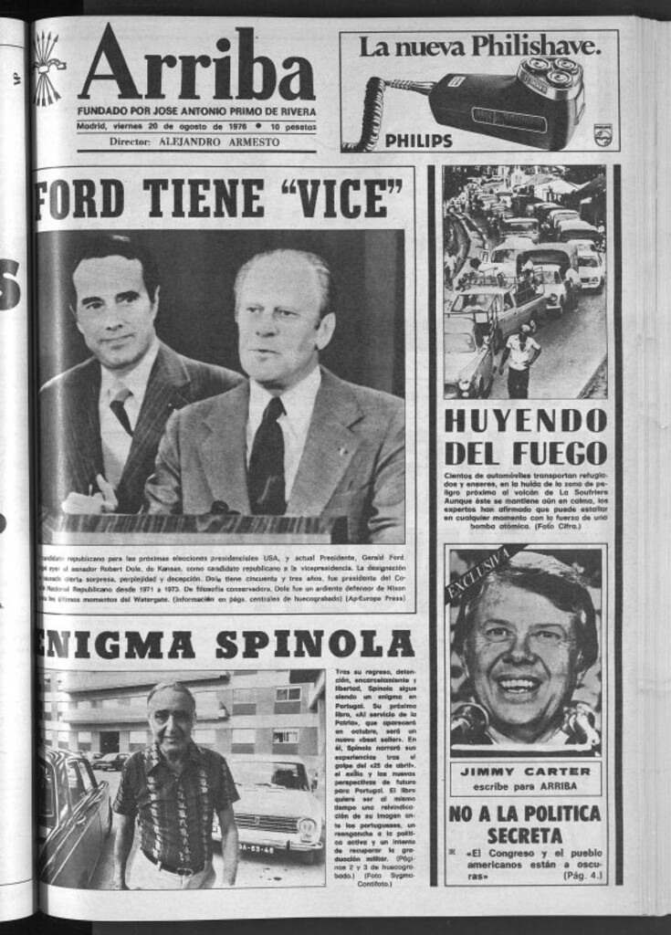 Miniatura de Arriba del 20 de agosto de 1976