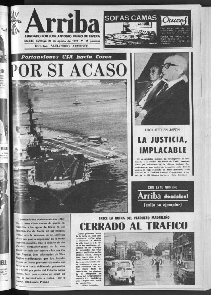 Miniatura de Arriba del 22 de agosto de 1976