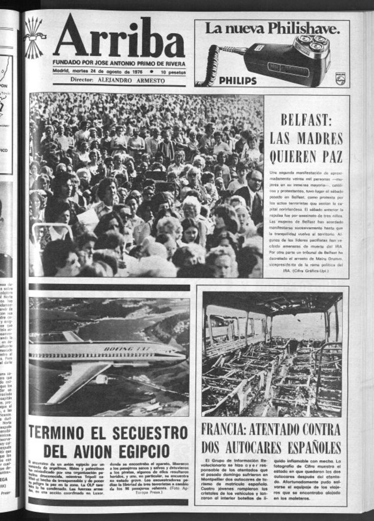 Miniatura de Arriba del 24 de agosto de 1976