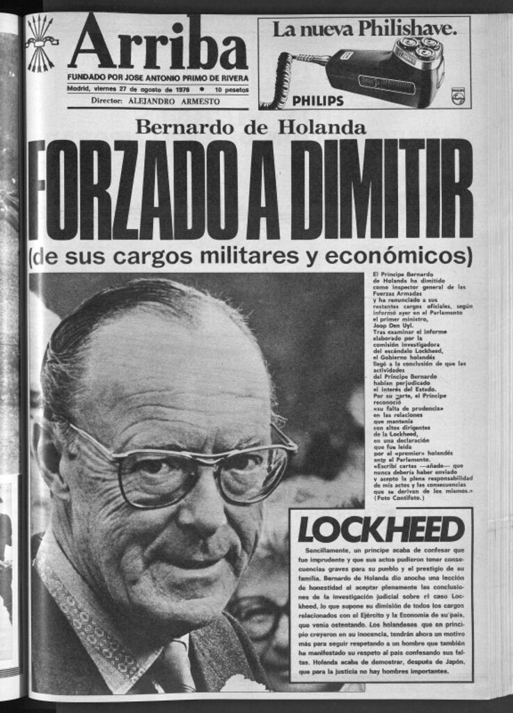 Miniatura de Arriba del 27 de agosto de 1976