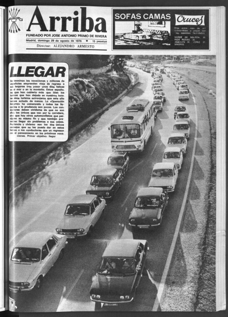 Miniatura de Arriba del 29 de agosto de 1976