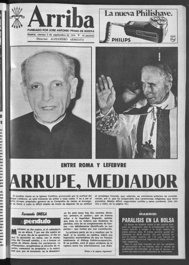 Miniatura de Arriba del 3 de septiembre de 1976