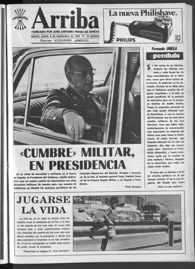 Miniatura de Arriba del 9 de septiembre de 1976
