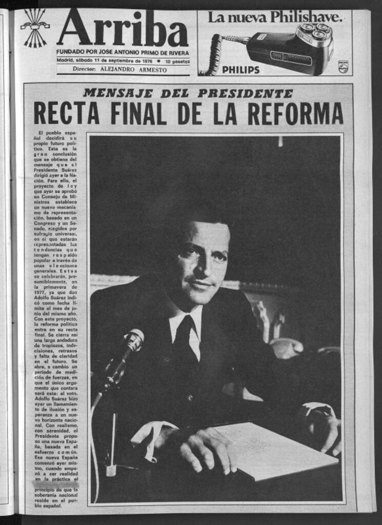 Miniatura de Arriba del 11 de septiembre de 1976