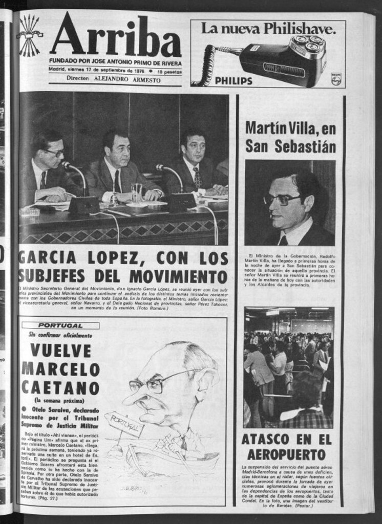 Miniatura de Arriba del 17 de septiembre de 1976