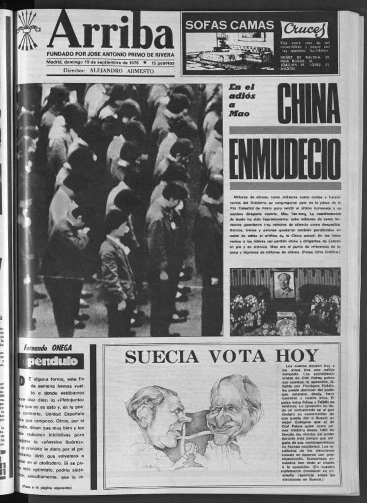 Miniatura de Arriba del 19 de septiembre de 1976