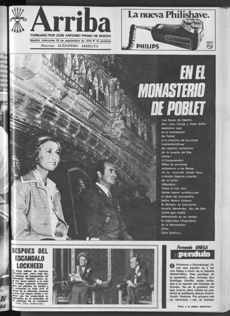 Miniatura de Arriba del 22 de septiembre de 1976