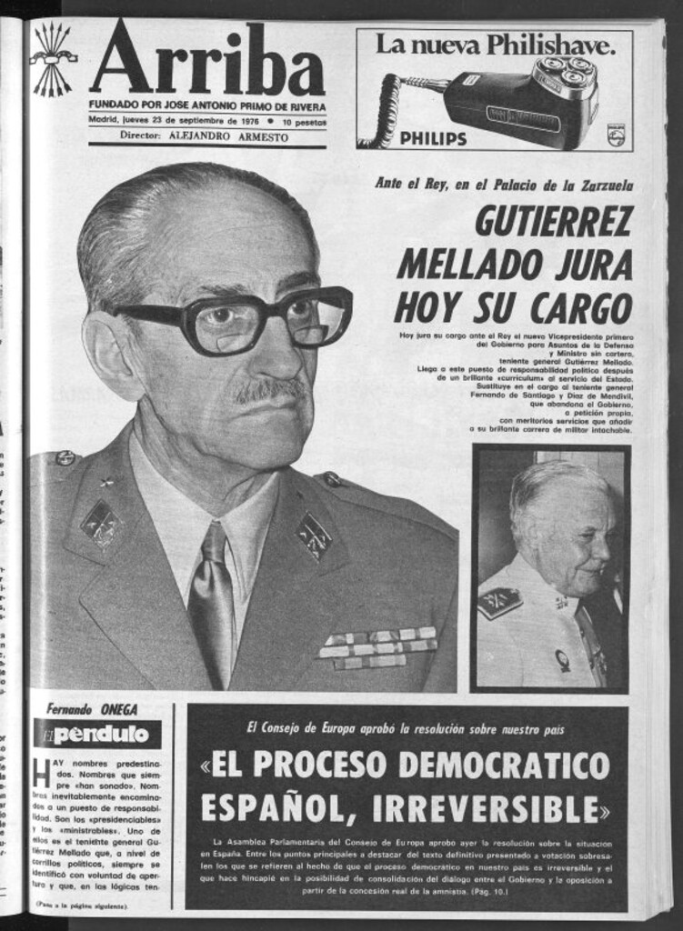 Miniatura de Arriba del 23 de septiembre de 1976