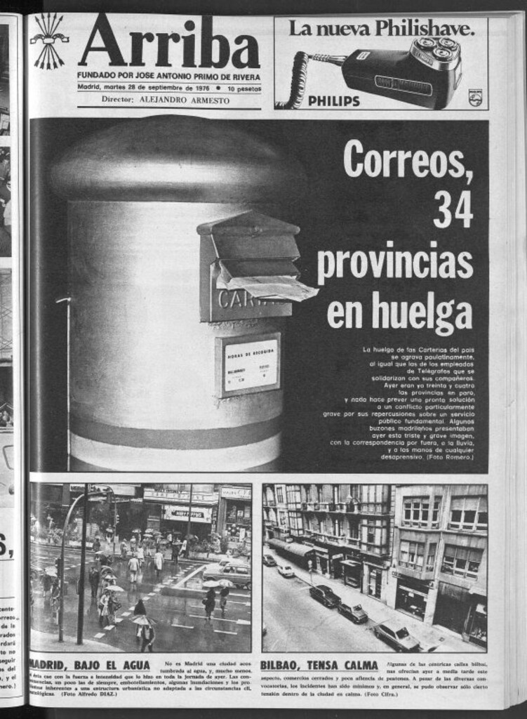 Miniatura de Arriba del 28 de septiembre de 1976