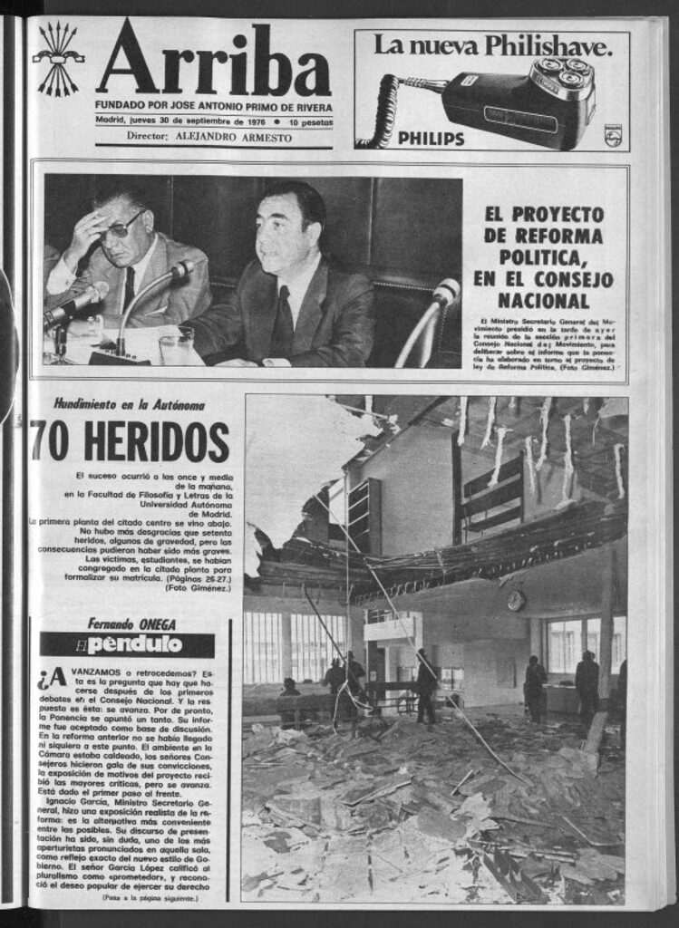Miniatura de Arriba del 30 de septiembre de 1976