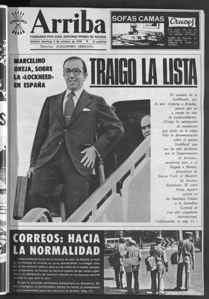 Miniatura de Arriba del 3 de octubre de 1976