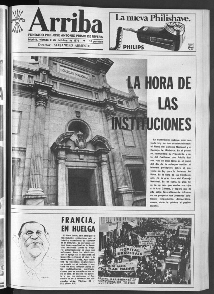 Miniatura de Arriba del 8 de octubre de 1976