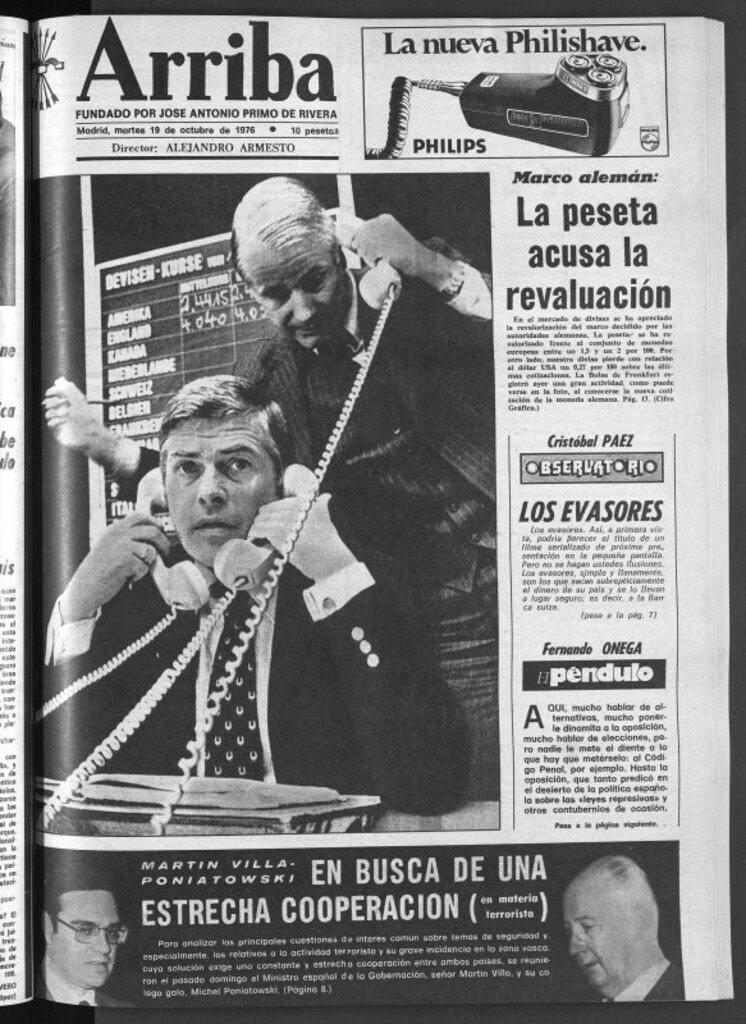 Miniatura de Arriba del 19 de octubre de 1976