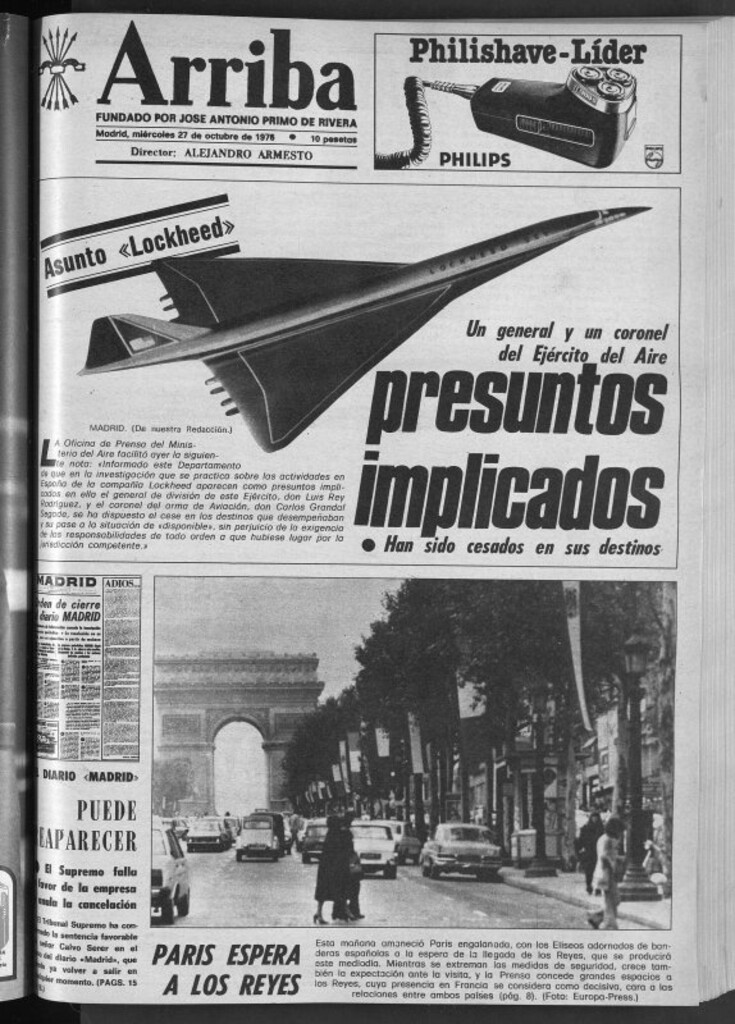 Miniatura de Arriba del 27 de octubre de 1976