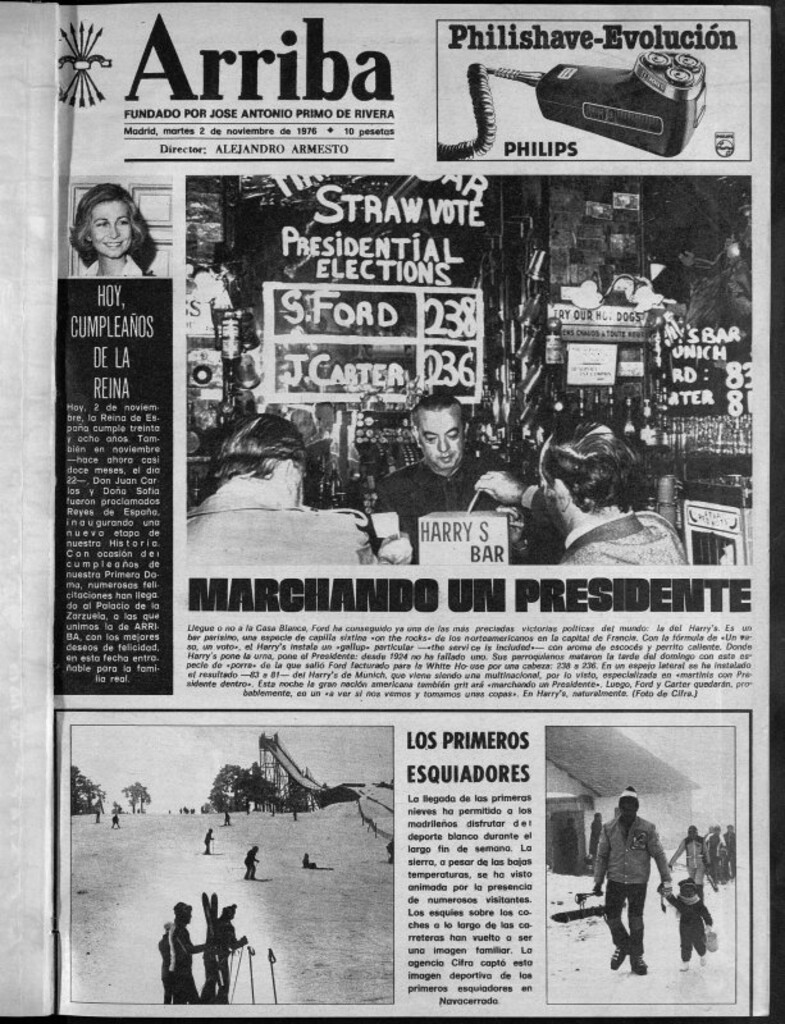 Miniatura de Arriba del 2 de noviembre de 1976