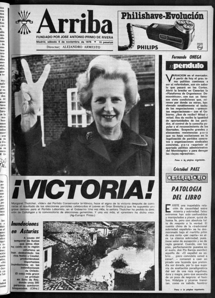 Miniatura de Arriba del 6 de noviembre de 1976