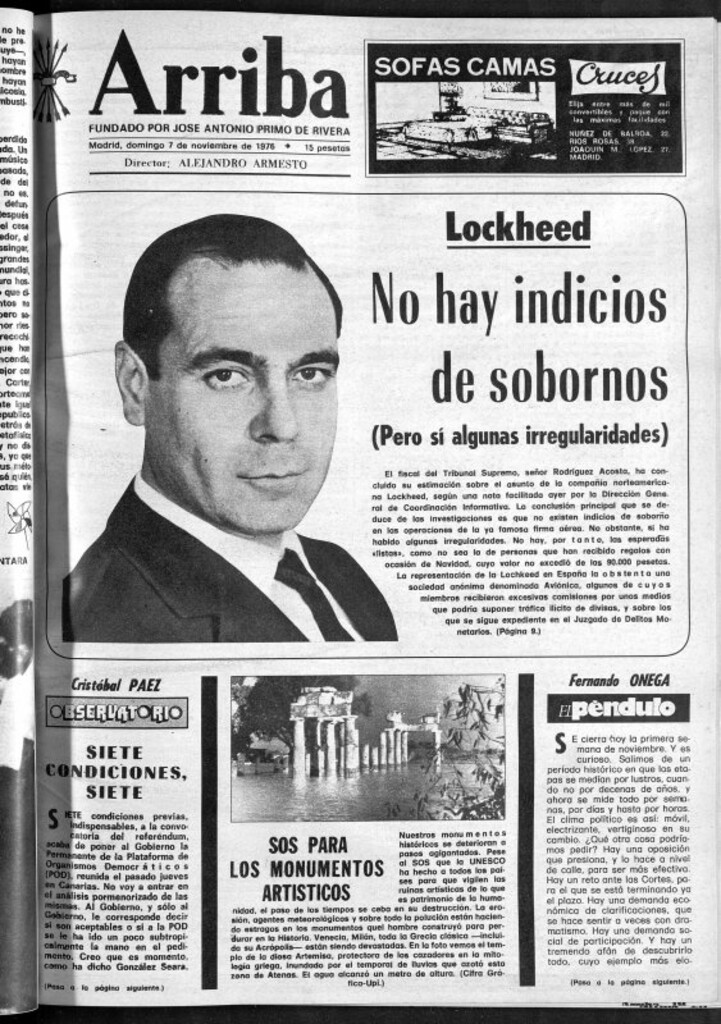 Miniatura de Arriba del 7 de noviembre de 1976