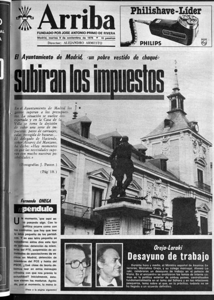 Miniatura de Arriba del 9 de noviembre de 1976
