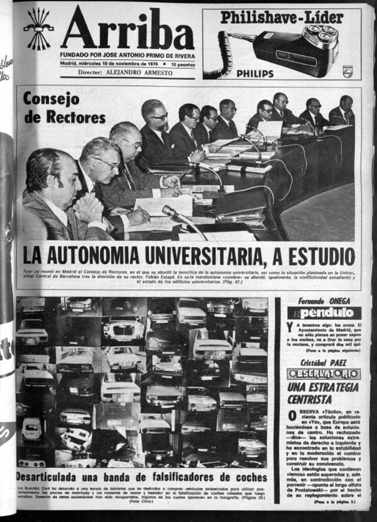 Miniatura de Arriba del 10 de noviembre de 1976