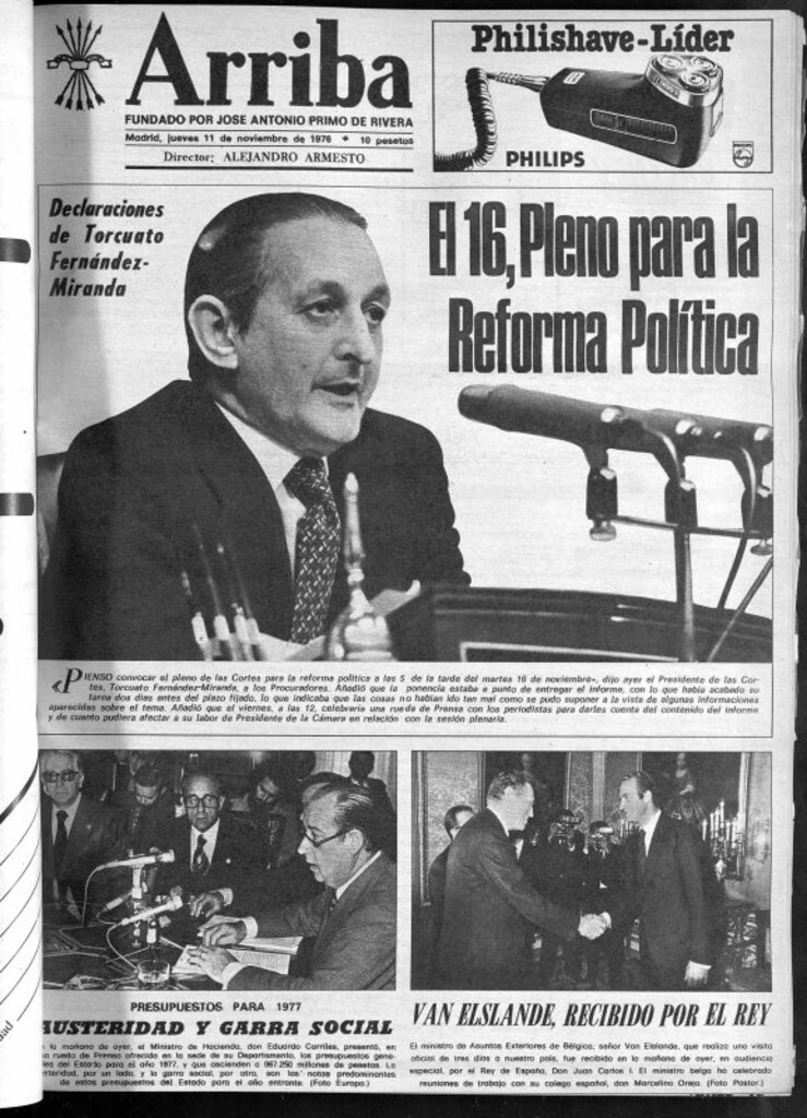 Miniatura de Arriba del 11 de noviembre de 1976