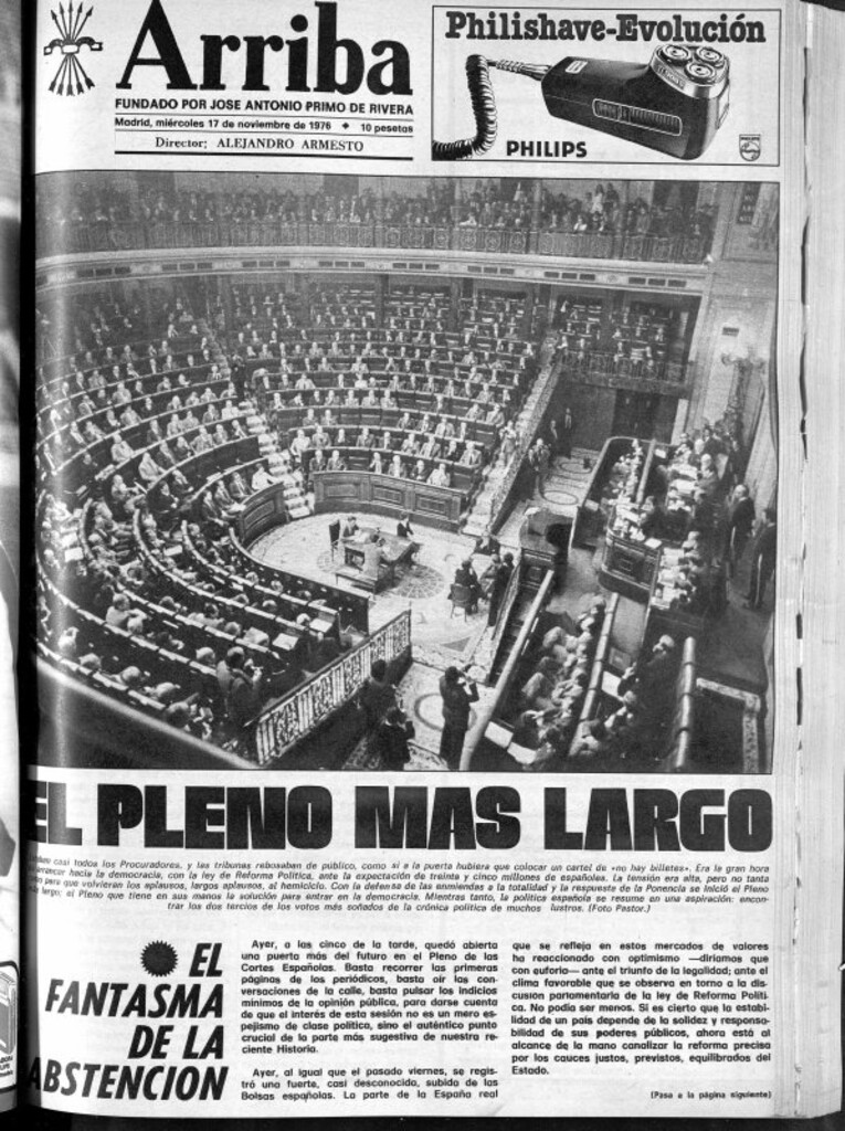 Miniatura de Arriba del 17 de noviembre de 1976