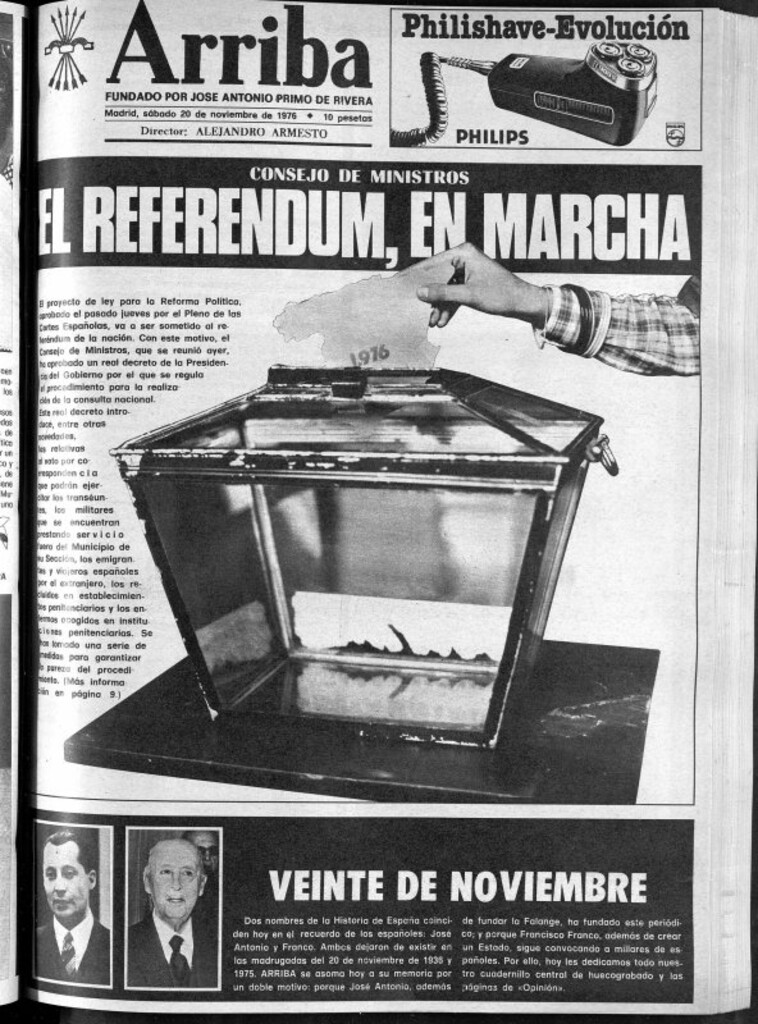 Miniatura de Arriba del 20 de noviembre de 1976