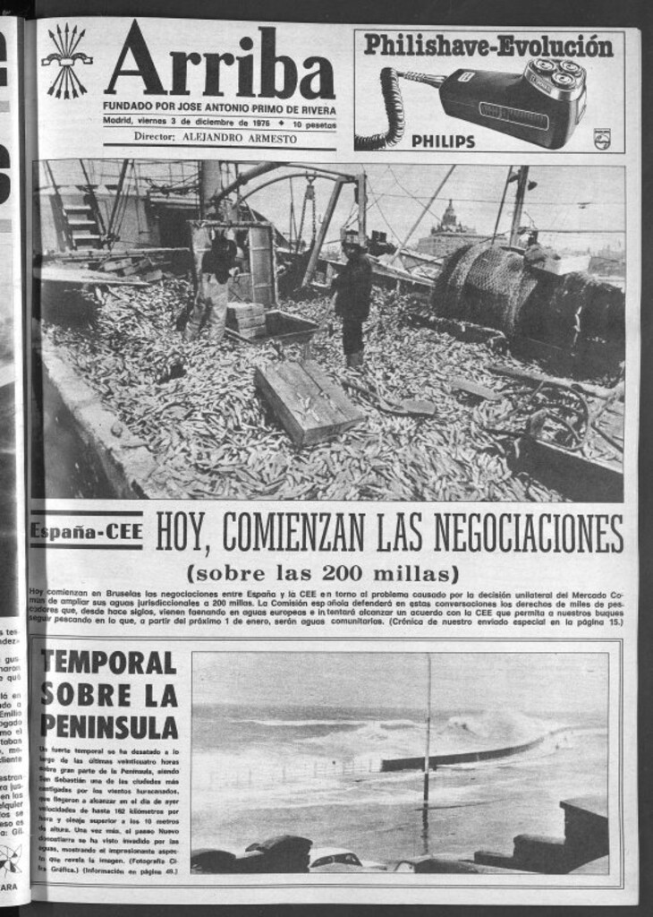 Miniatura de Arriba del 3 de diciembre de 1976