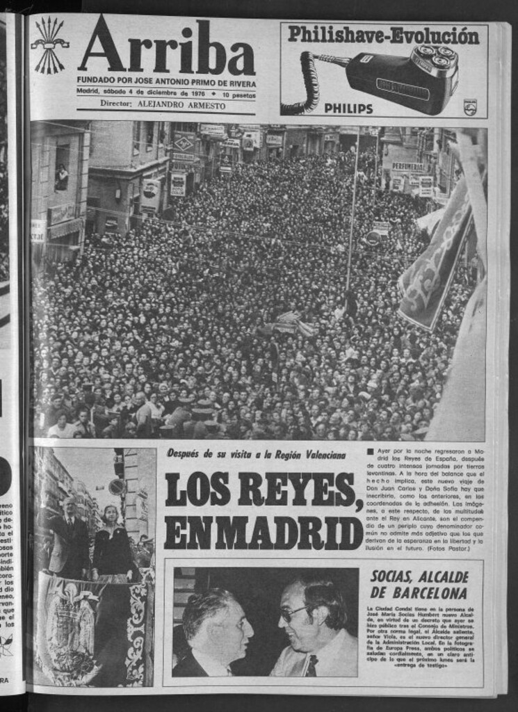 Miniatura de Arriba del 4 de diciembre de 1976